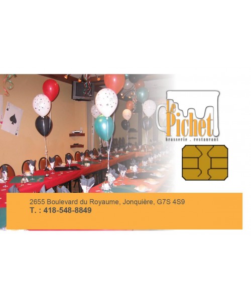 Carte-cadeau de la Brasserie le Pichet