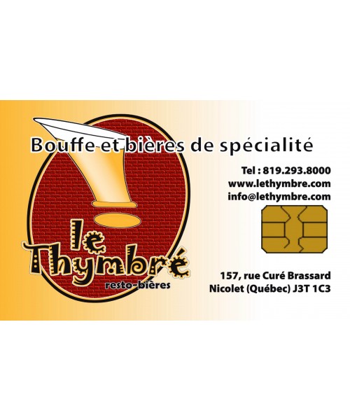 Restaurant Nicole Thymbré  - Carte-cadeau