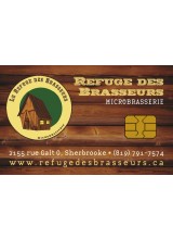 Microbrasserie le Refuge des Brasseurs - Carte-cadeau à rabais