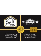 Carte-cadeau à rabais - Fromagerie Pépite d'or et Poutine d'Or